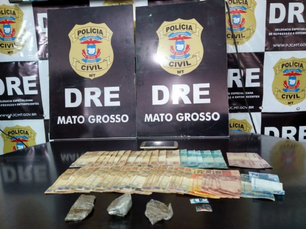 Trs pessoas so presas em flagrante por venda de drogas na UFMT