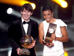 Melhor do Mundo no muda de mos: Messi  bi, e Marta  penta