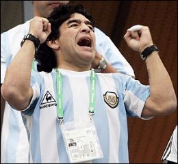 Maradona diz que est h seis anos sem usar drogas