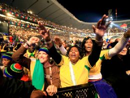 frica do Sul abre a Copa do Mundo com grande festa e astros musicais