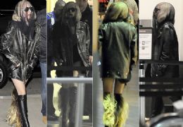 Lady Gaga se recusa a tirar vu e  barrada pela segurana de aeroporto