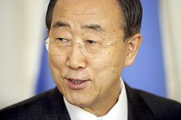 O secretrio-geral da ONU, Ban Ki-moon, disse hoje que haver mudanas drsticas caso no haja acordo climtico em breve