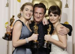 Penlope Cruz, Kate Winslet e Sean Penn vo apresentar o Oscar