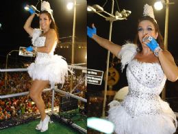 Ivete Sangalo estreia no carnaval vestida de pssaro. 'Estou de cacatua!
