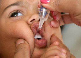 Campanha de vacinao contra Polio e Sarampo  hoje
