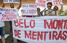 Cuiabanos vo fazer ato contra usina de Belo Monte