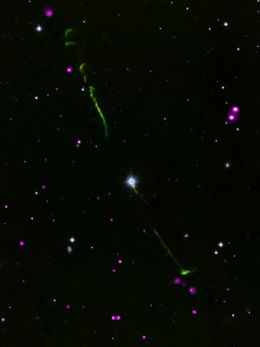 Imagem mostra estrela 'devorando' outra na constelao de Peixes