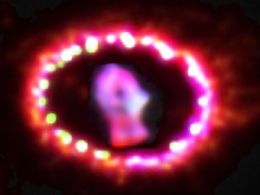 Telescpio Hubble revela 'anel' ao redor de supernova