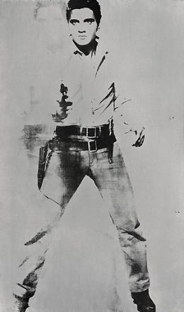O retrato 'Double Elvis (Ferus type)', assinado por Warhol