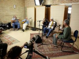 Gilberto Gil grava participao em documentrio sobre Dominguinhos