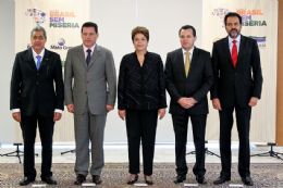 Silval, Dilma e governadores do Centro-Oeste