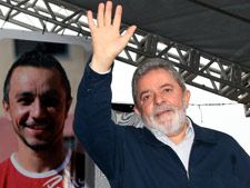 Em clima de comcio, Lula ataca governo de So Paulo por dificultar liberao de obras