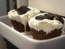 Cupcake Gelado de Nutella