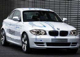 BMW divulga imagens do eltrico Srie 1 Coupe ActiveE