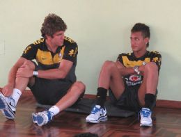 Seleo sub-20 realiza treino leve um dia aps a goleada sobre o Paraguai