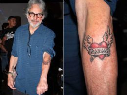 Raul Mascarenhas faz tatuagem em homenagem ao filho morto