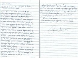 Carta de Bruno faz denncia de manobra para mudar defesa