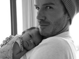 Beckham diz que gosta de dar mamadeira para a filha: ' maravilhoso aliment-la'