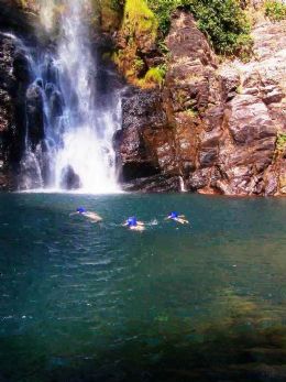 Cachoeira da Serra Azul em Nobres