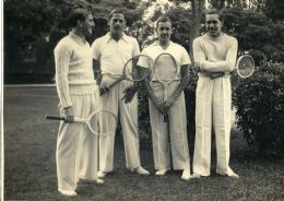 Alcides Procopio, Jorge Salomo, Sylvio Boock e Silvio Lara, nos anos 40
