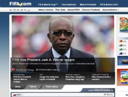 Jack Warner deixa vice-presidncia da Fifa e comando da Concacaf