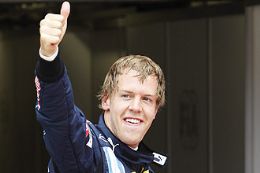 Vettel lidera dobradinha da Red Bull na Inglaterra; Barrichello  terceiro