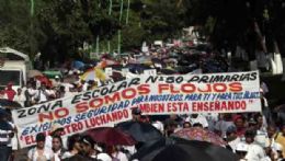Professores pedem ao governo proteo contra o trfico no Mxico