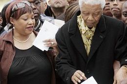 Mandela vota em eleio que ser teste a seu partido na frica do Sul; previso  de que 23 milhes de eleitores participem do pleito