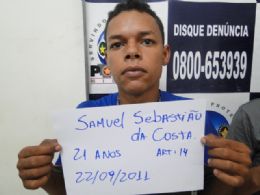 Samuel Sebastio , 21 anos