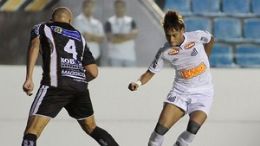 'Folio, Neymar mostra disposio e Santos bate o Comercial, em Barueri