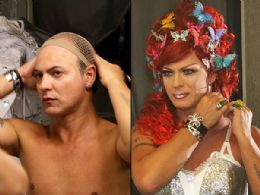 Antes e depois: veja a transformao de Dicsar em Dimmy para show no Rio
