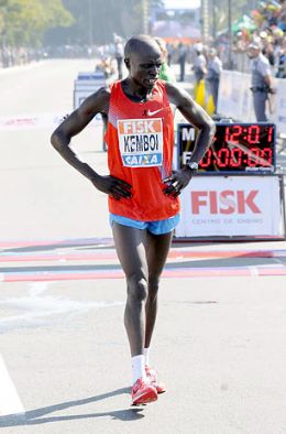 Com direito a recorde, africanos dominam Maratona de SP