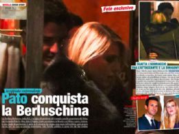 Revista italiana flagra Pato e filha de Berlusconi juntos