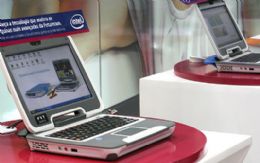 Netbooks da primeira gerao foram marcados por chips Intel e sistema operacional Windows