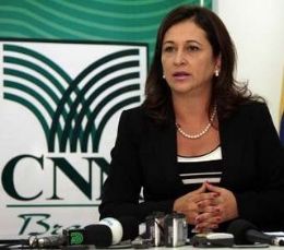 Ktia Abreu, presidente da CNA est em Mato Grosso