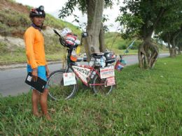 Amazonense pedala 23 mil km e d a volta ao pas em 347 dias