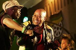 Partido governista CNA fica com 65,9% dos votos e vence eleio na frica do Sul; Jacob Zuma (foto) deve assumir Presidncia