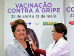 Dilma faz apelo para que grvidas e crianas se vacinem contra a gripe