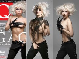 Revista com Lady Gaga de topless  rejeitada por lojas nos EUA