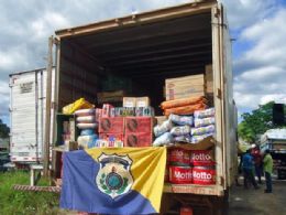 PRF flagra carga de alimentos com produtos qumicos em Pernambuco