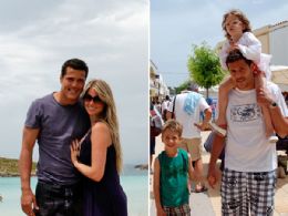 Susana Werner posta fotos de viagem com Julio Csar e filhos em blog