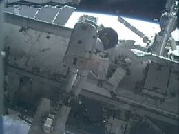 Astronautas encerram ltima caminhada espacial do Endeavour