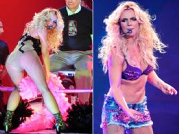 Britney Spears faz pose ousada em show na Califrnia