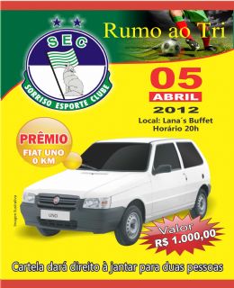 Sorriso Esporte Clube inicia venda de cartelas da campanha Rumo ao Tri