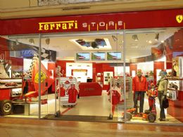 Brasil ter boutique oficial da Ferrari