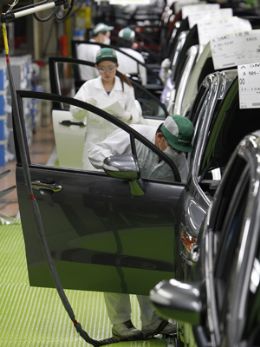 Produo mundial da Toyota Motors Corp sobe 11% em agosto