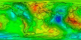 Cientistas fazem 'mapa da gravidade' da Terra
