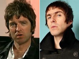 Os irmos Noel e Liam Gallagher