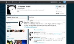 Jonatas Faro no Twitter