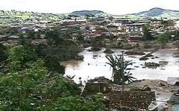 Nvel dos rios comea a baixar em Pernambuco